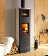 Poêle à bois Eva four Palazzetti gironde 33