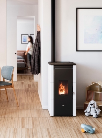 poêle à granulés cristal UP 7 kw cadel gironde